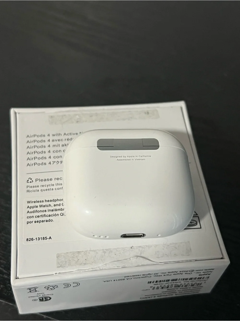 Bluetooth True Wireless Earbuds with Charging Case - White